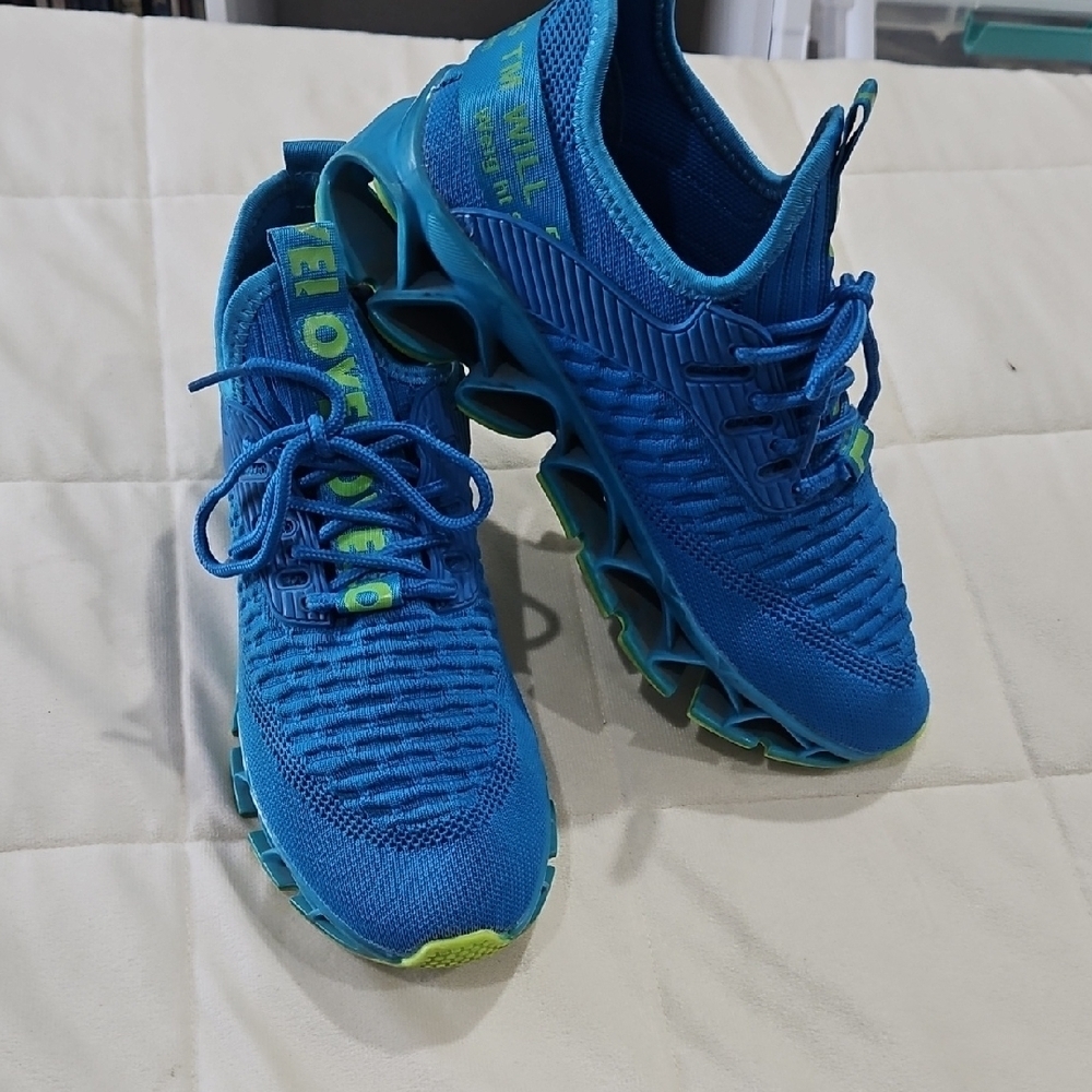 Blue Athletic Running Shoes - Picture 1 of 4